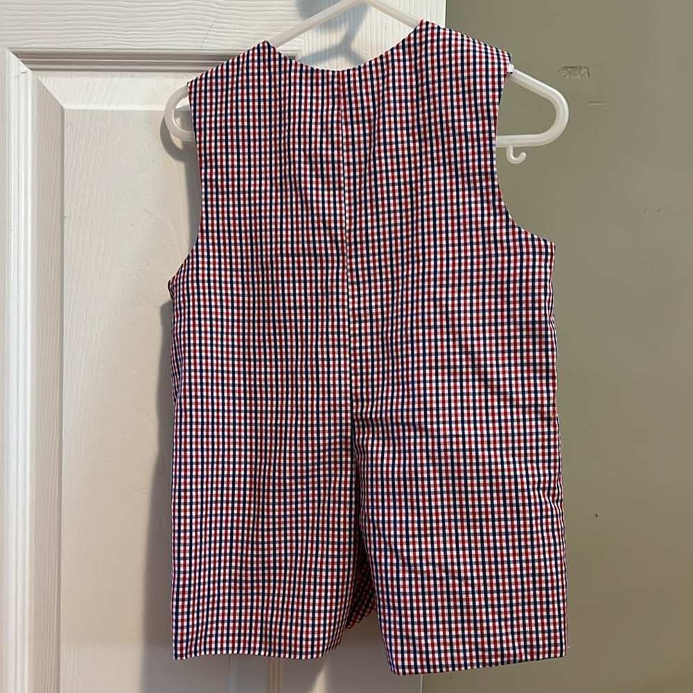 Embroidered American flag romper - Picture 5 of 6
